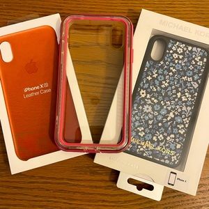 Iphone X case bundle of 3